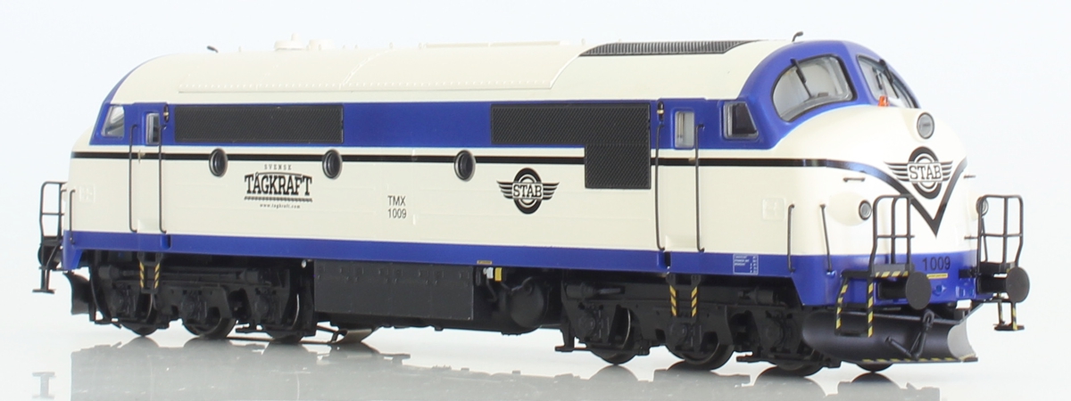 Dekas 8750162 Diesellok TMX 1009 Tågkraft (blau/weiss) 1:87 Spur H0