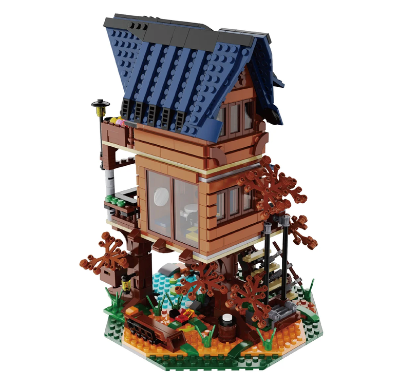 CaDA C66004W Baumhaus 4 Jahreszeiten 1:46 Bausatz NEU OVP Bricks