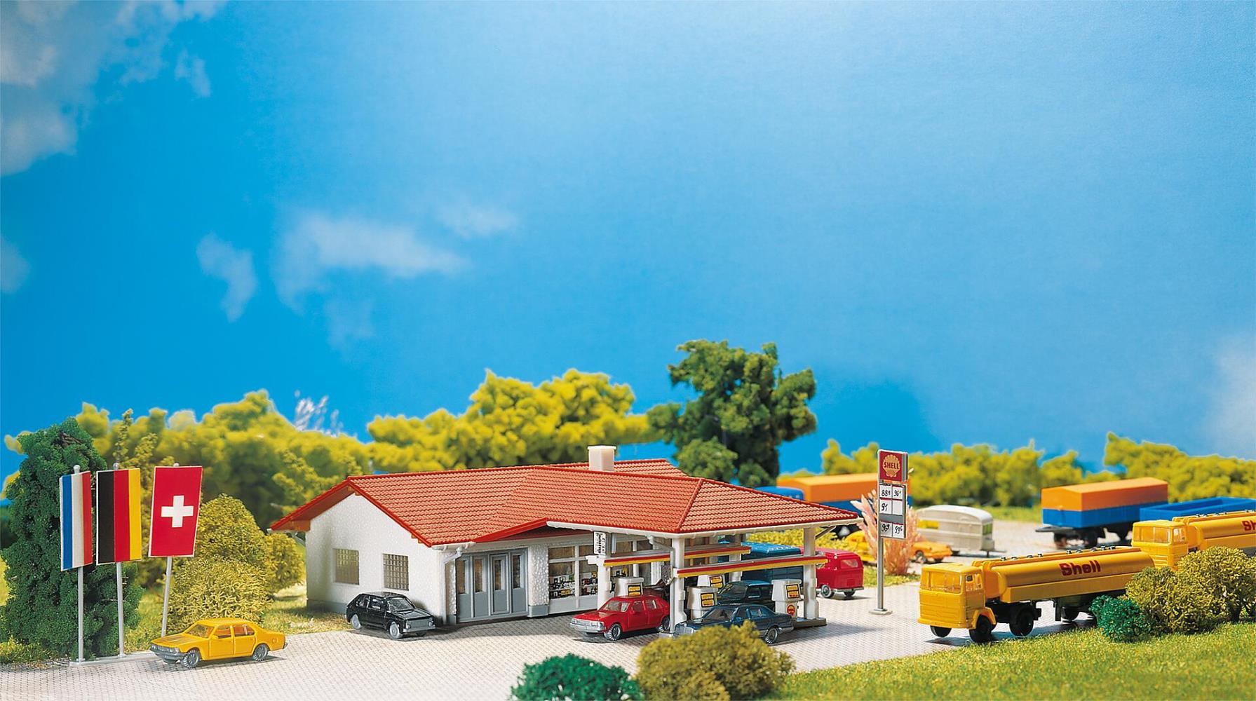 Faller 232217 Tankstelle 1:160 Spur N Bausatz Neu OVP