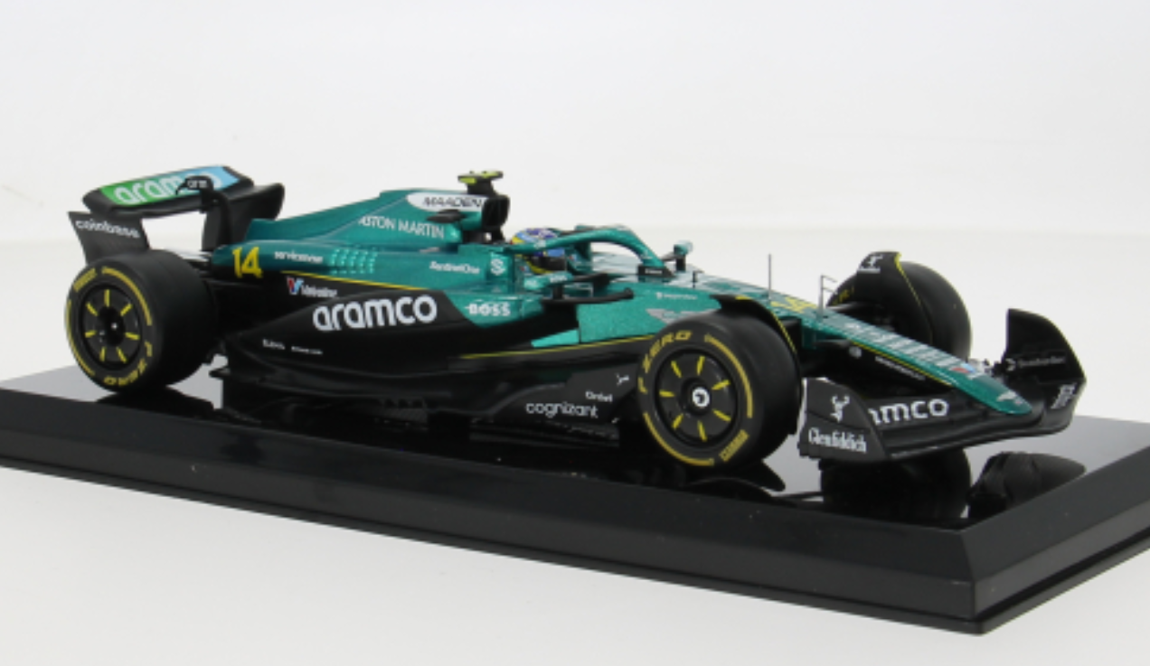 Bburago 18-28070 Aston Martin AMR25 Formel 1 2025 #14 F.Alonso 1:24