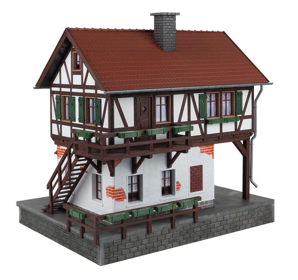 Pola 331115 Wassermühle mit Fachwerk 1:22,5 Spur G Bausatz Neu