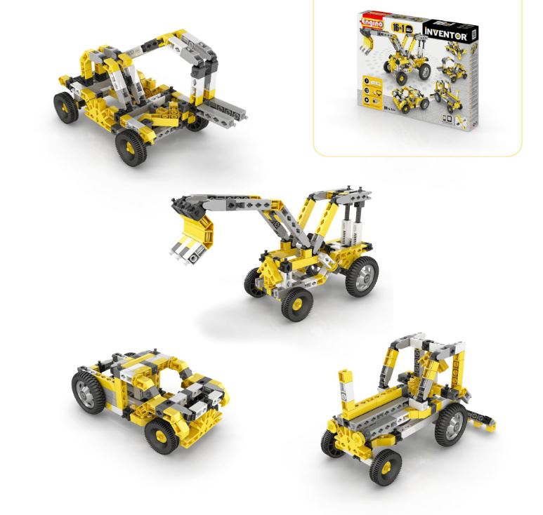 Engino 1634 INVENTOR 16 Industriemodelle - Bausatz - Neu - OVP