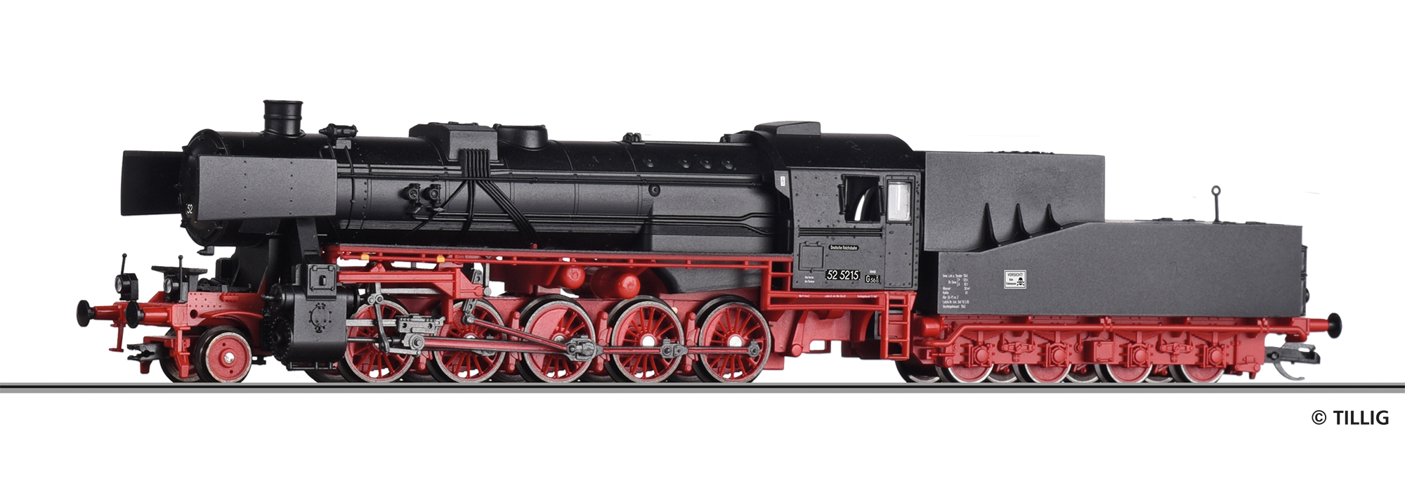 Tillig 02263 Dampflokomotive BR 52 der DR