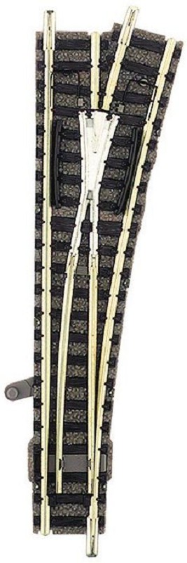 Fleischmann 9179 Weiche rechts für Handbetrieb Länge 111 mm Spur N