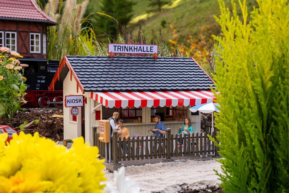 Pola 331111 Kiosk mit Biergarten 1:22,5 Spur G Bausatz NEU OVP