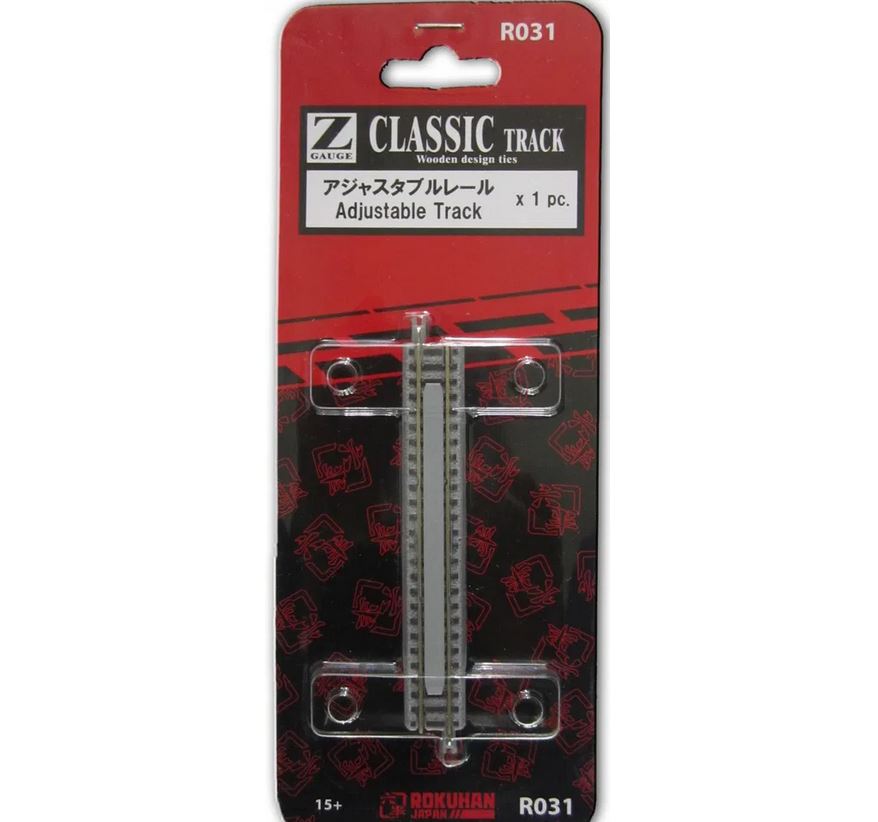 Rokuhan R031 Vario-Gleis 100-120 mm 1:220 Spur Z Neu OVP 1 Stück