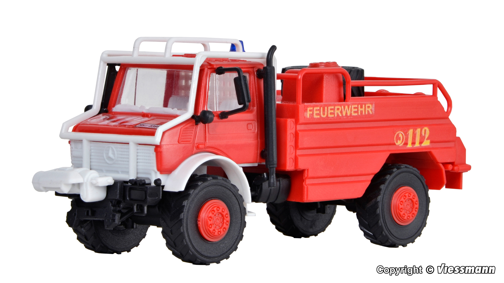 Kibri 18270 Feuerwehr UNIMOG Waldbrandlöschfahrzeug 1:87