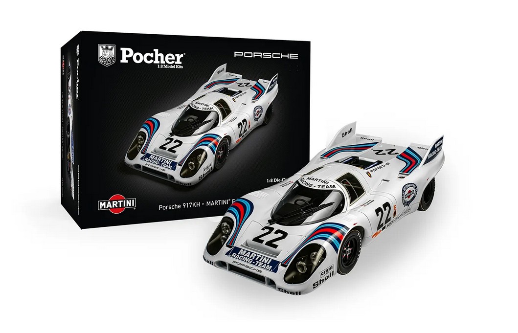 Pocher HK122 Porsche 917KH MARTINI Edition 1:8 Bausatz NEU OVP