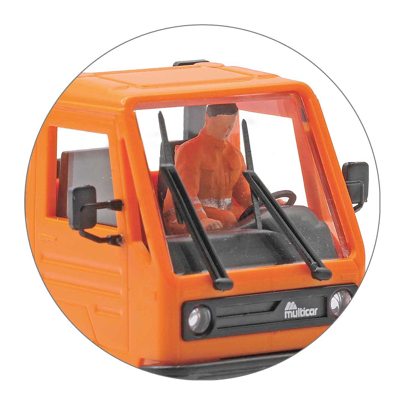 Busch 42255 Multicar M26 mit Fahrer