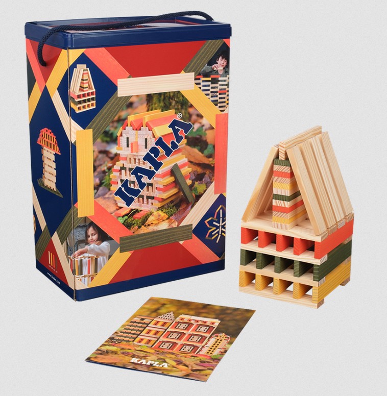 KAPLA BAS4 200er BOX HERBST Holzplättchen NEU OVP