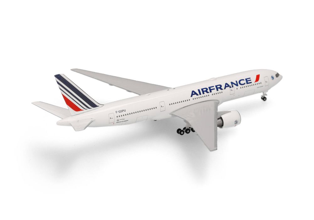 Herpa 539128 Air France Boeing 777-200 F-GSPU "Saint-Étienne" 1:500