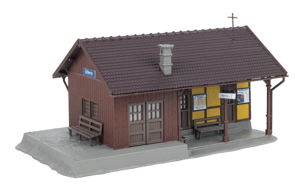 Faller 110137 Bahnhof Uderns 1:87 Spur H0 Bausatz Neu OVP