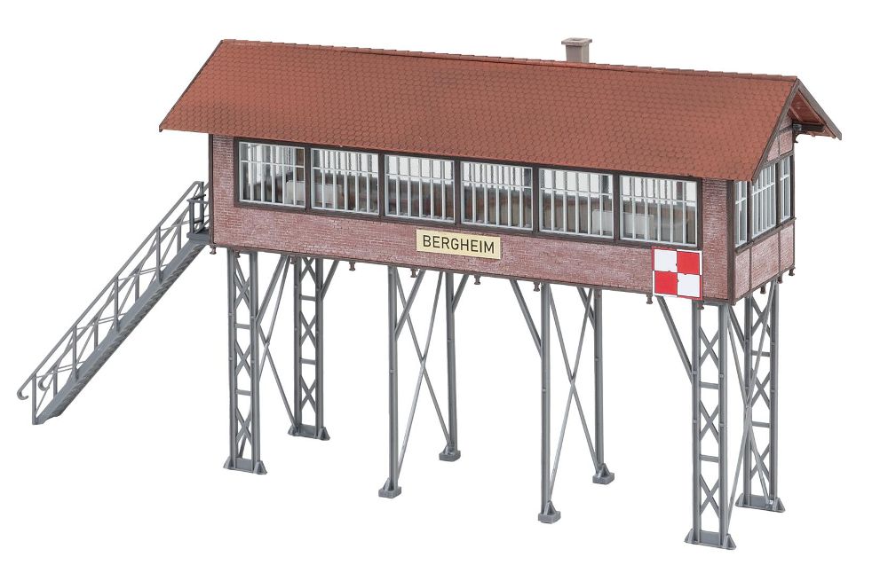 Faller 120090 Stellwerk Bergheim 1:87 Spur H0 Bausatz NEU OVP