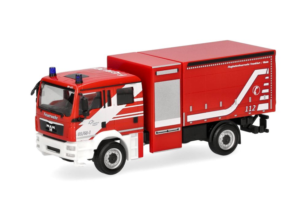 Herpa 098861 MAN TGM Mehrzweckgerätewagen "Fraport" 1:87 NEU