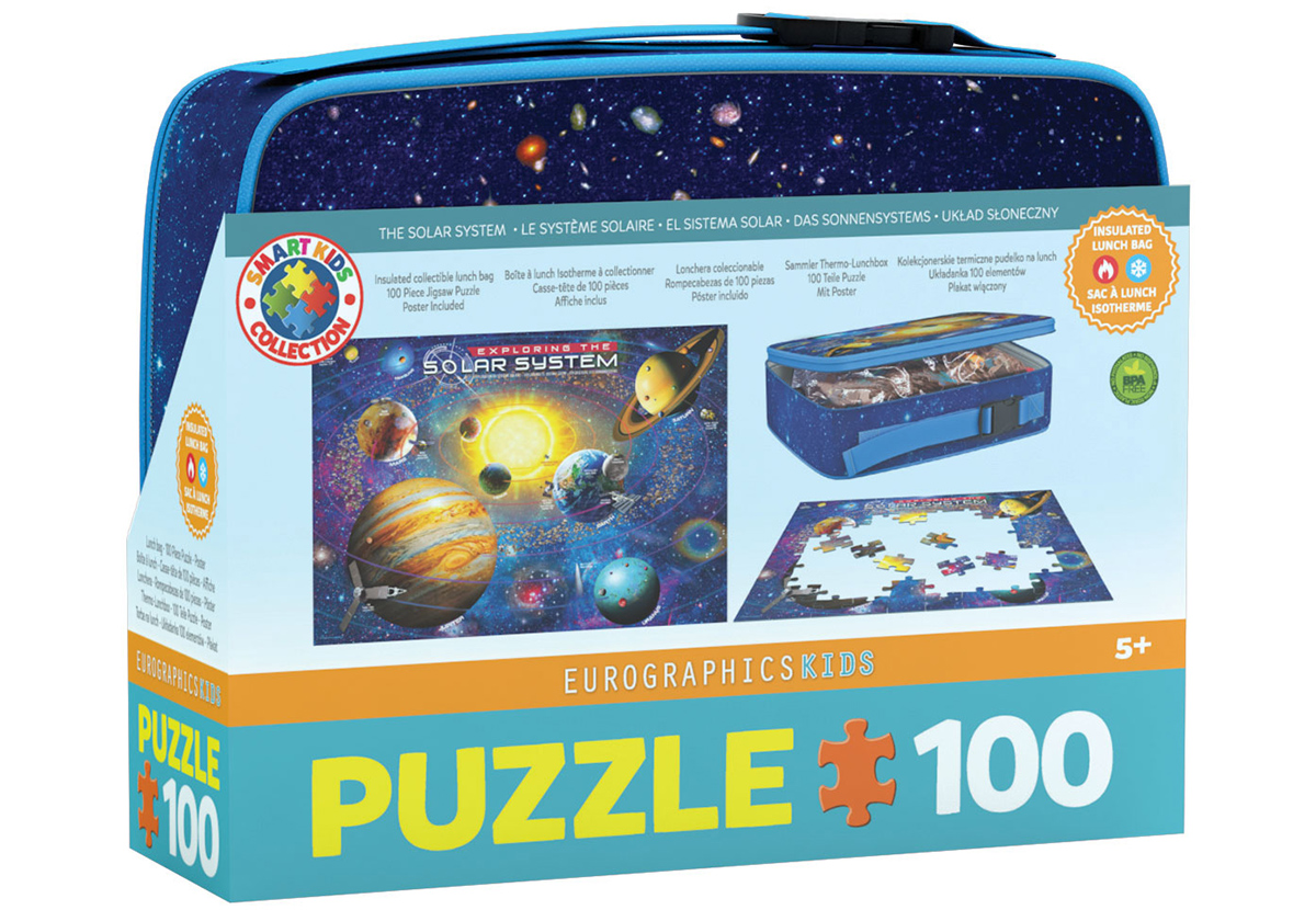 EUROGRAPHICS 9100-5486 Solar System Lunch Box Kindergarten 100 Teile Puzzle