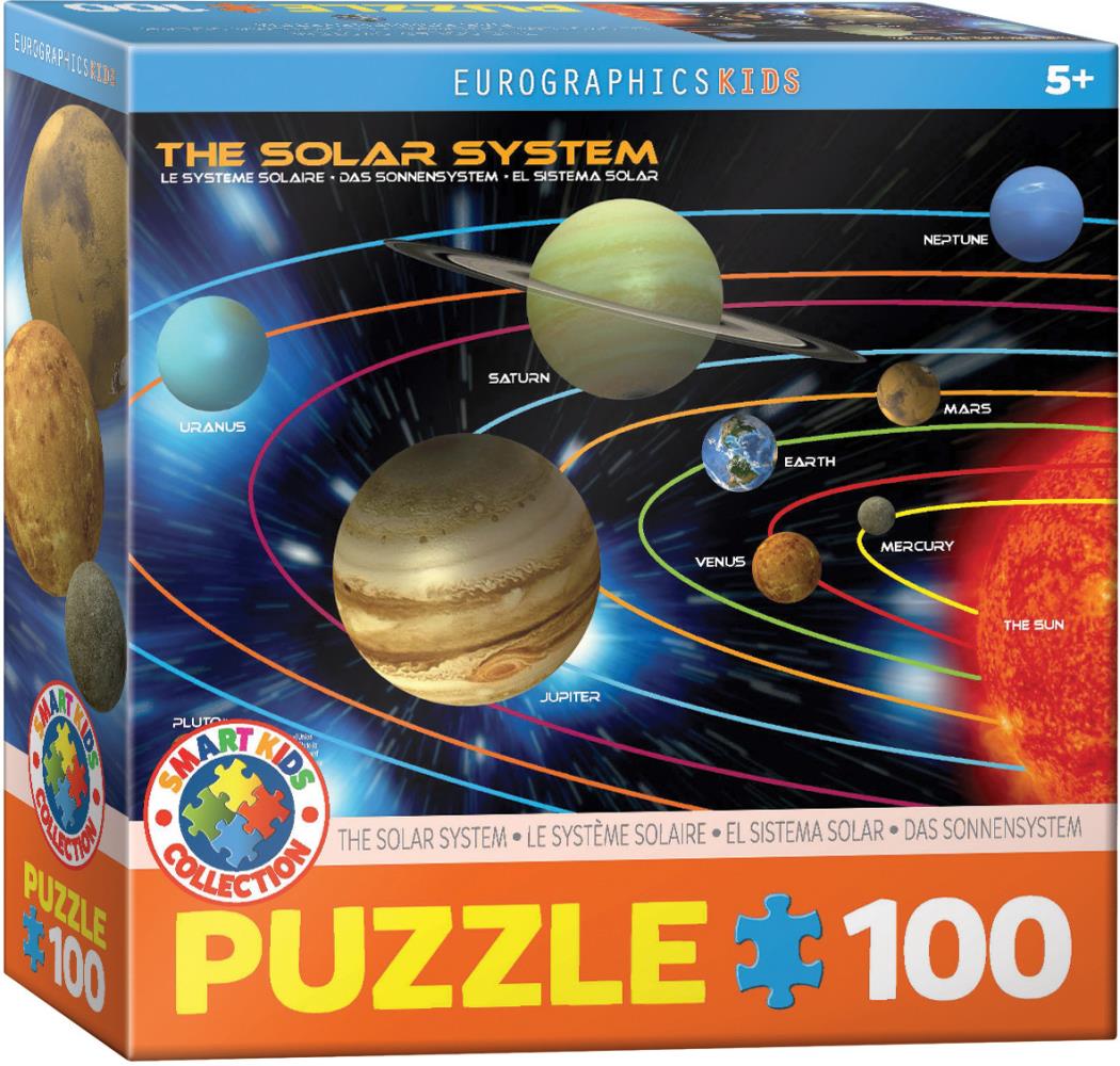 EUROGRAPHICS 6100-1009 Das Sonnensystem 100 Teile Puzzle