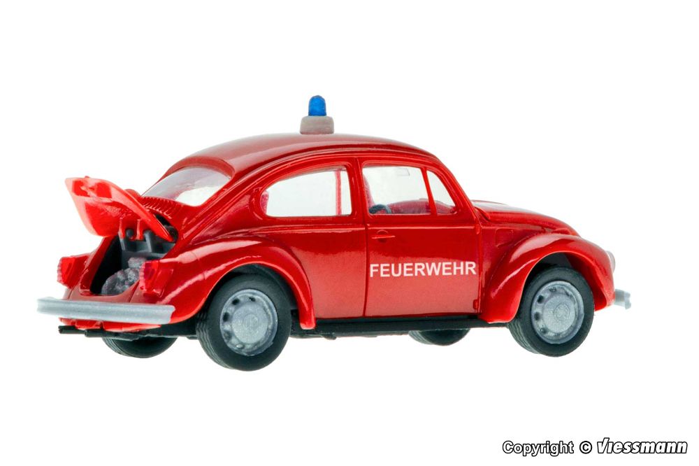 Kibri 11228 Feuerwehr VW Käfer Typ 11 1302 1:87 Spur H0 Neu
