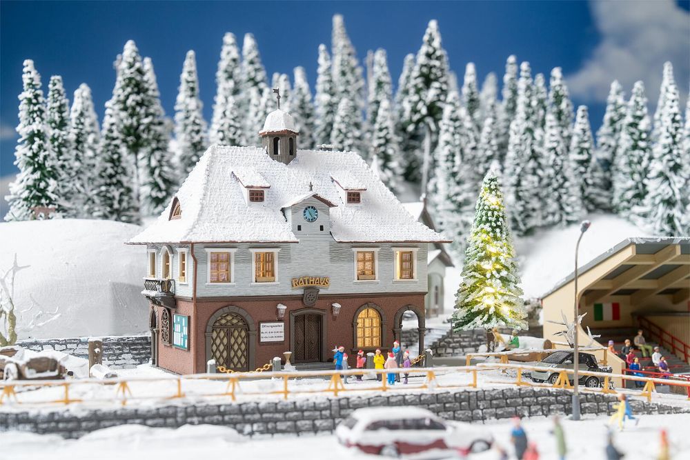 Faller 190093 Aktions-Set Weihnachtssingen 1:87 Spur H0 Bausatz