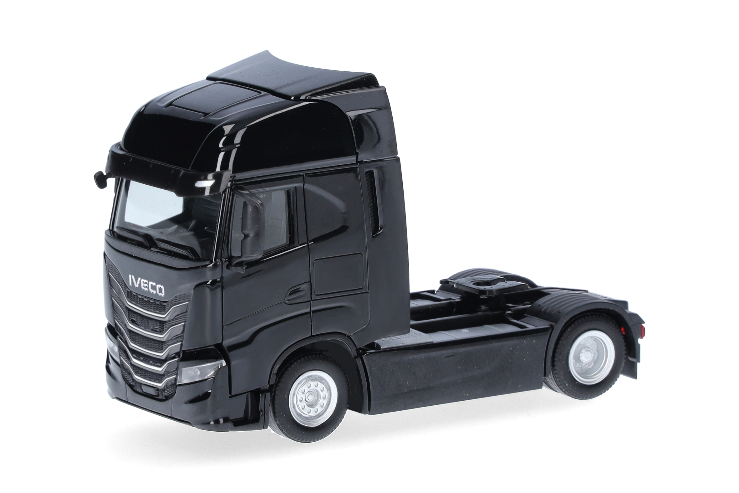 Herpa 319461 Iveco S-Way facelift (MY24) Zgm 2achs schwarz 1:87