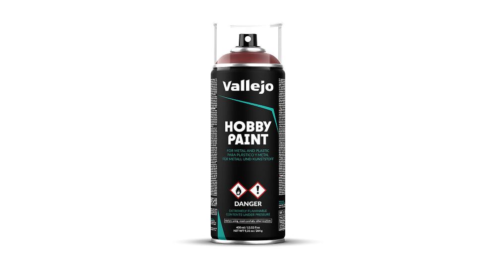 Vallejo 28029 Blutrot, Fantasie Farben, Sprühdose, 400 ml NEU