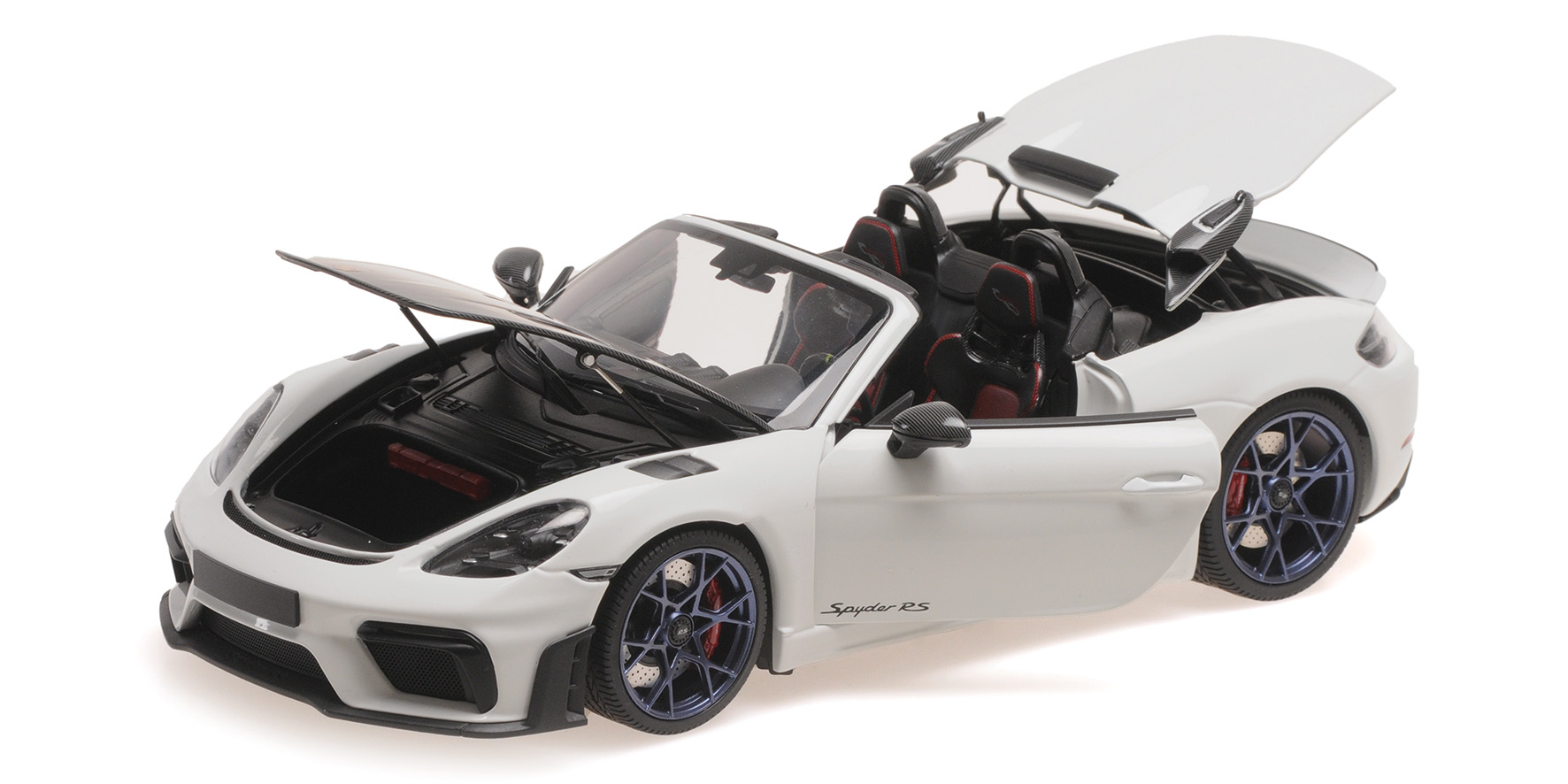 Minichamps 110063131 PORSCHE SPYDER RS 2024 WHITE 1:18 Standmodell