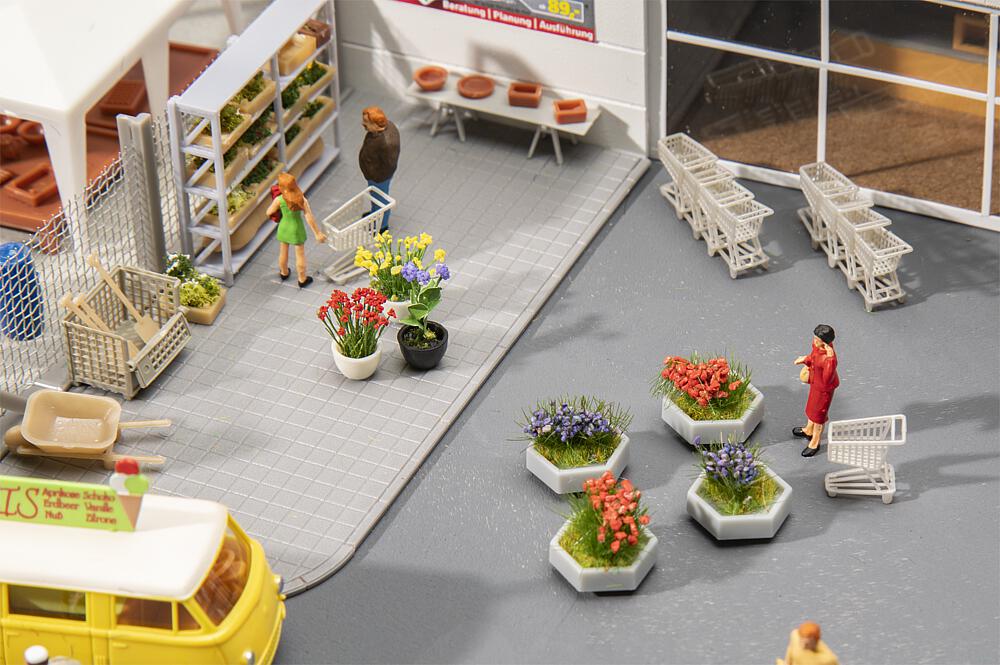 Faller 180352 Ausgestaltungs-Set Baumarkt 1:87 Spur H0 Neu OVP