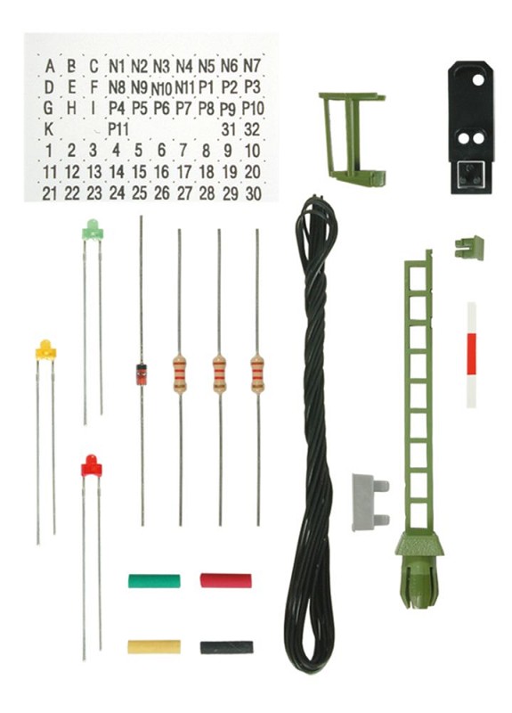 Viessmann 7732 Bausatz Licht-Einfahrsignal - Spur TT - Neu - OVP
