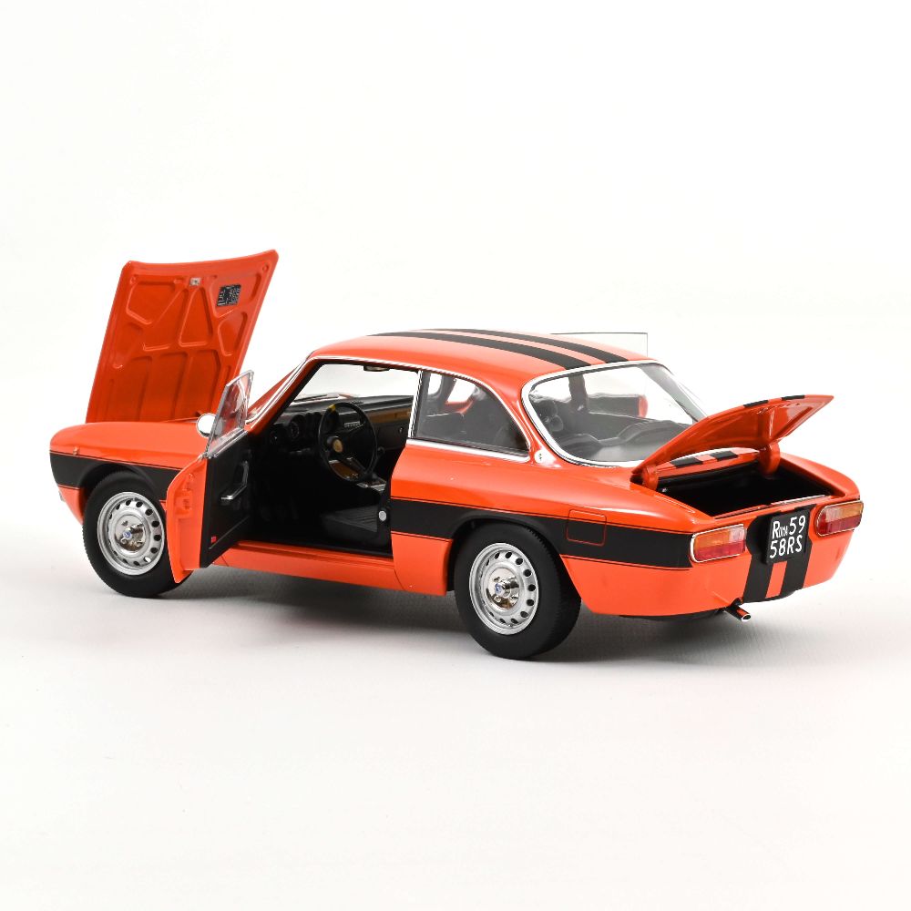 Norev 187918 Alfa Romeo 2000 GTV 1973 Orange 1:18 Standmodell