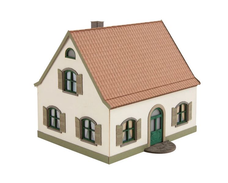 Noch 66608 Kleines Einfamilienhaus - Spur H0 - Bausatz - Neu - OVP