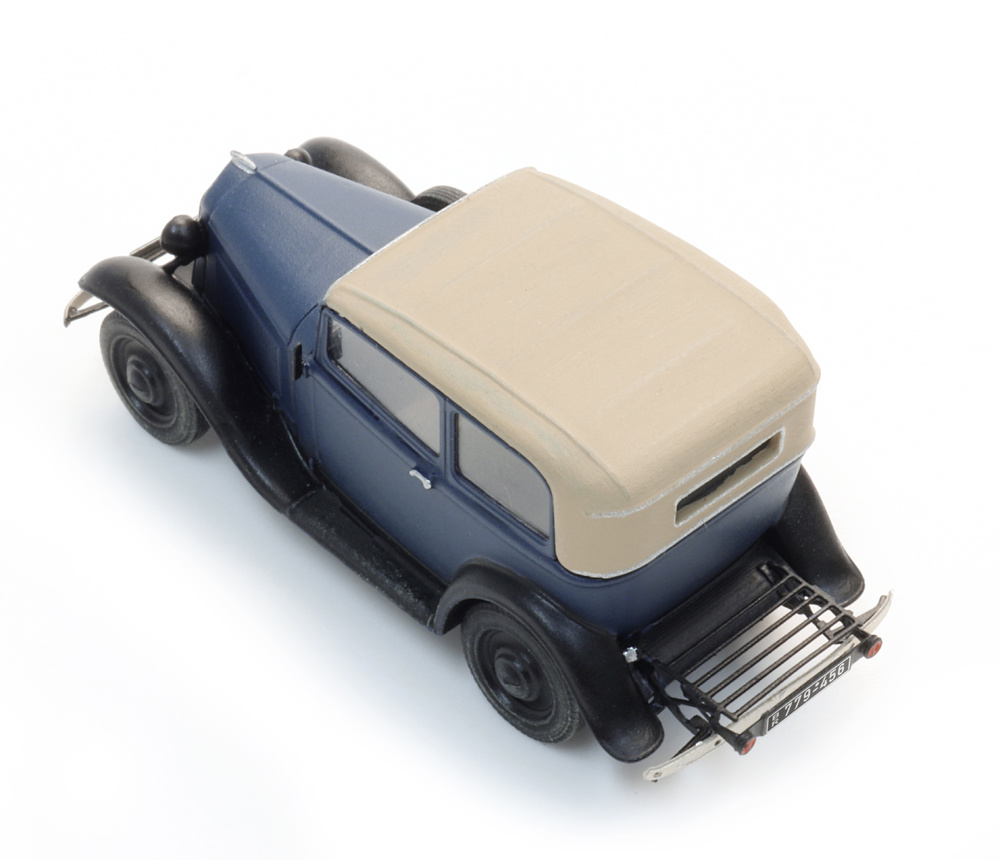 Artitec 387.646 Opel P4 Dach geschlossen blau 1:87 Spur H0 NEU OVP