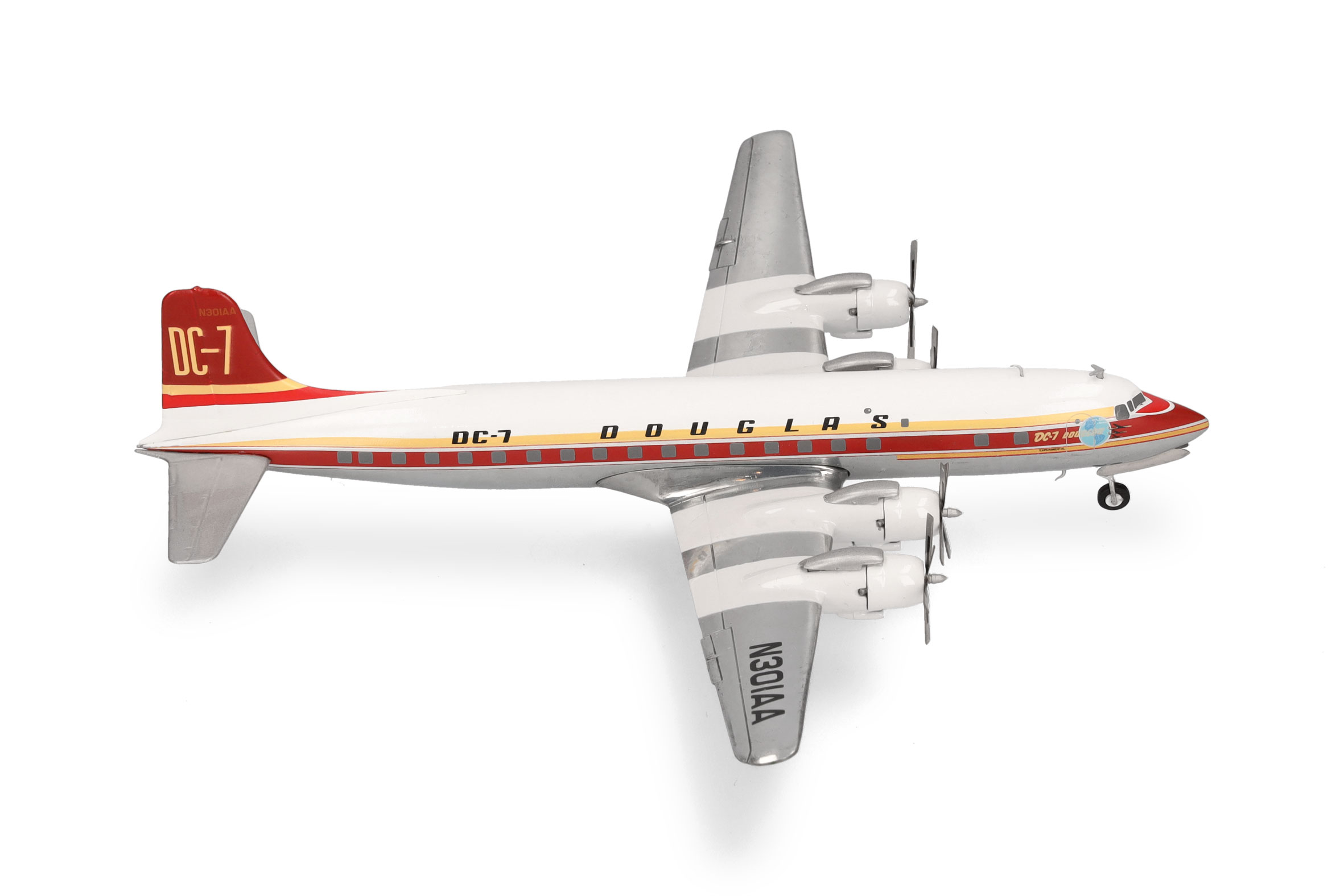 Herpa 573528 DC-7 Douglas Aircraft Company