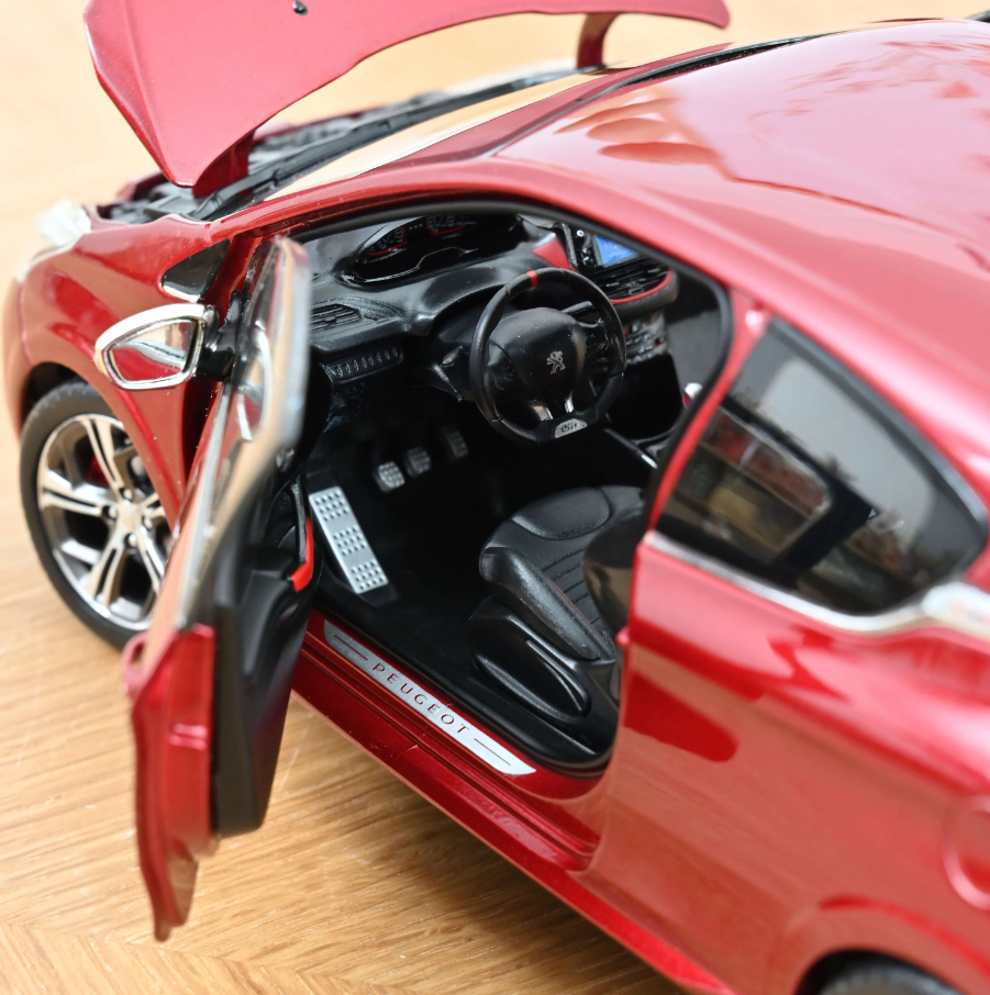 Norev 184700 Peugeot 208 GTi 2013 Rubis Rot 1:18 Standmodell NEU