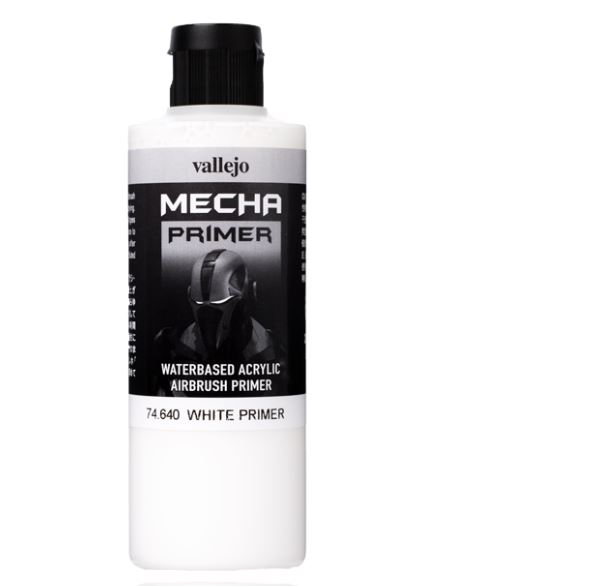 Vallejo 74640 Grundierung, Weiss, 200 ml