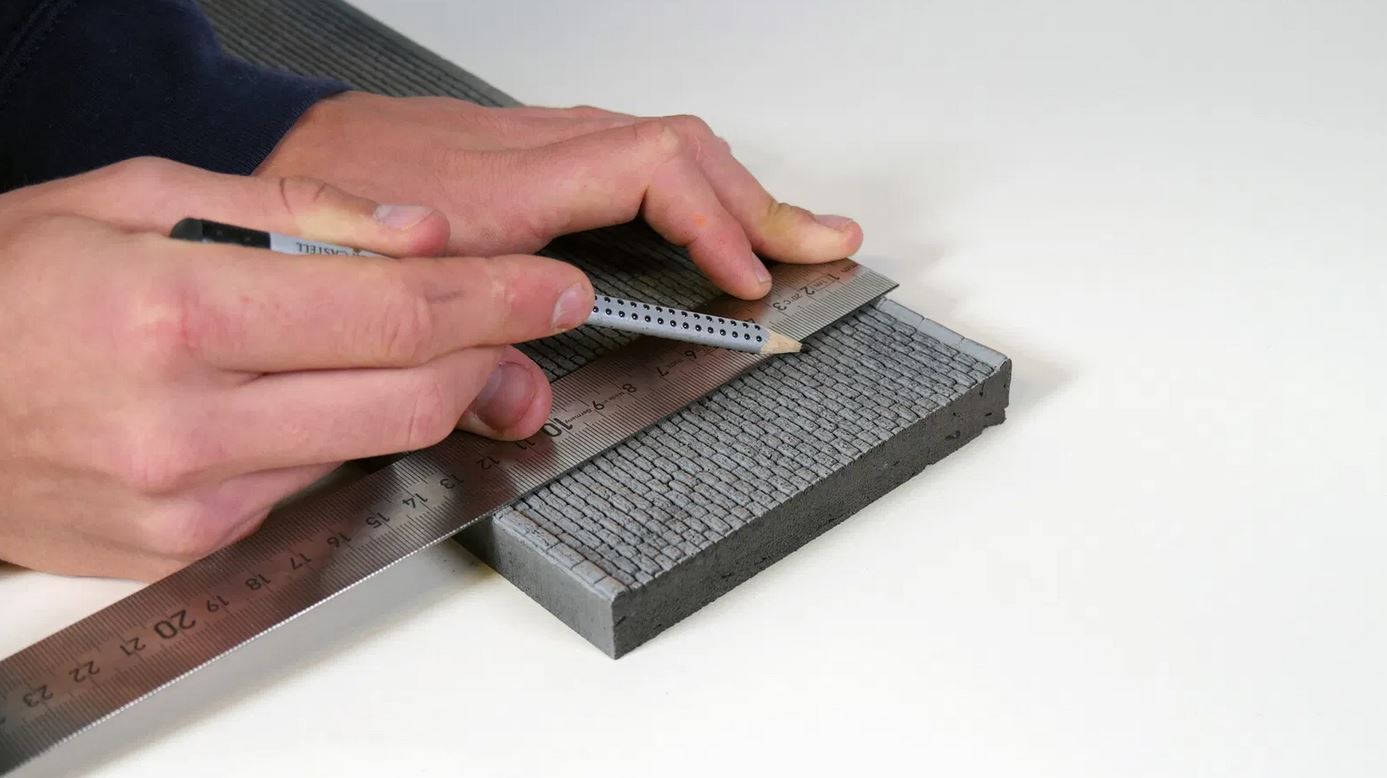 Noch 58055 Mauer extra lang 66,8 x 12,5 cm 1:87 Spur H0 Neu OVP
