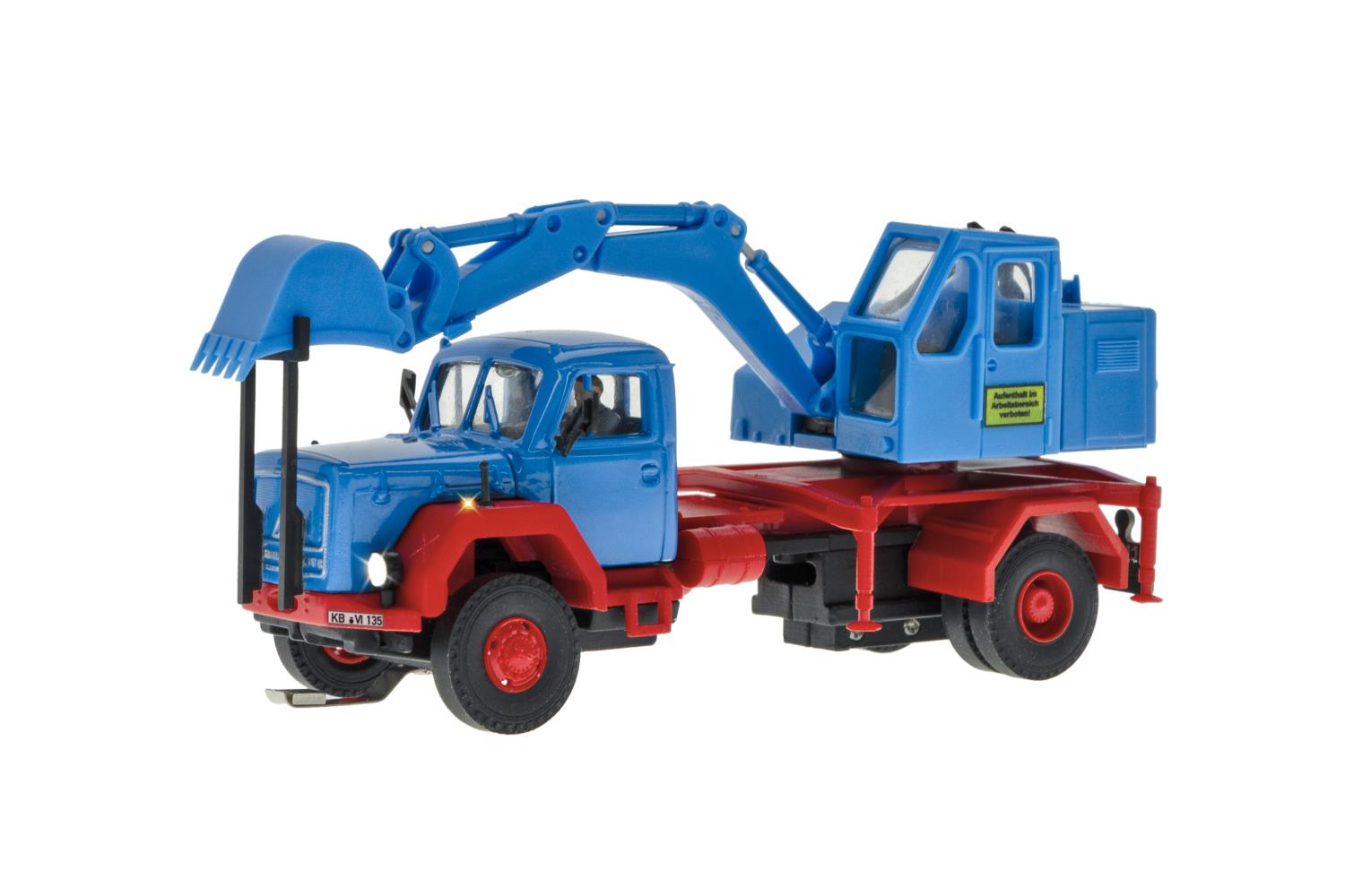 Viessmann 8135 MAGIRUS DEUTZ 2-achs Eckhauber - Spur H0 1:87