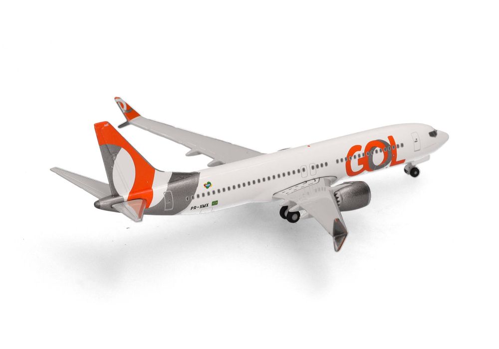 Herpa 538459 GOL Linhas Aéreas Boeing 737 Max 8 PR-XMX 1:500