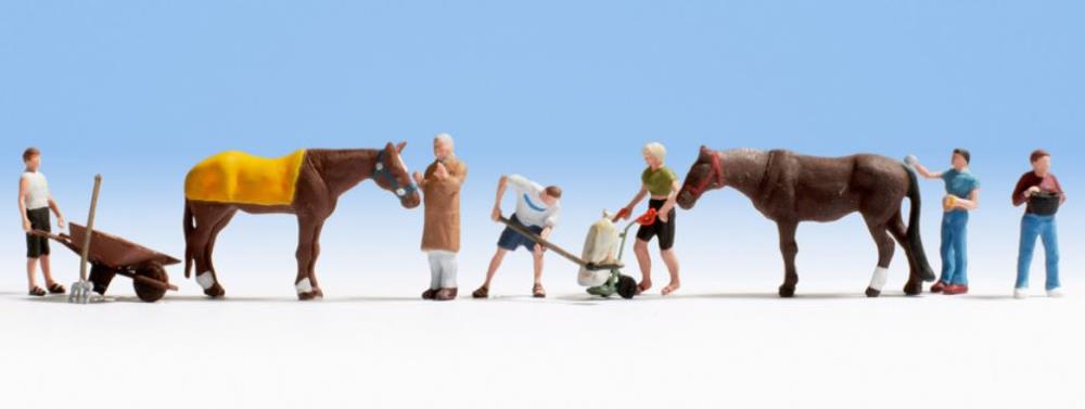 Noch 15634 Stallarbeit Spur H0 Neu OVP Figuren