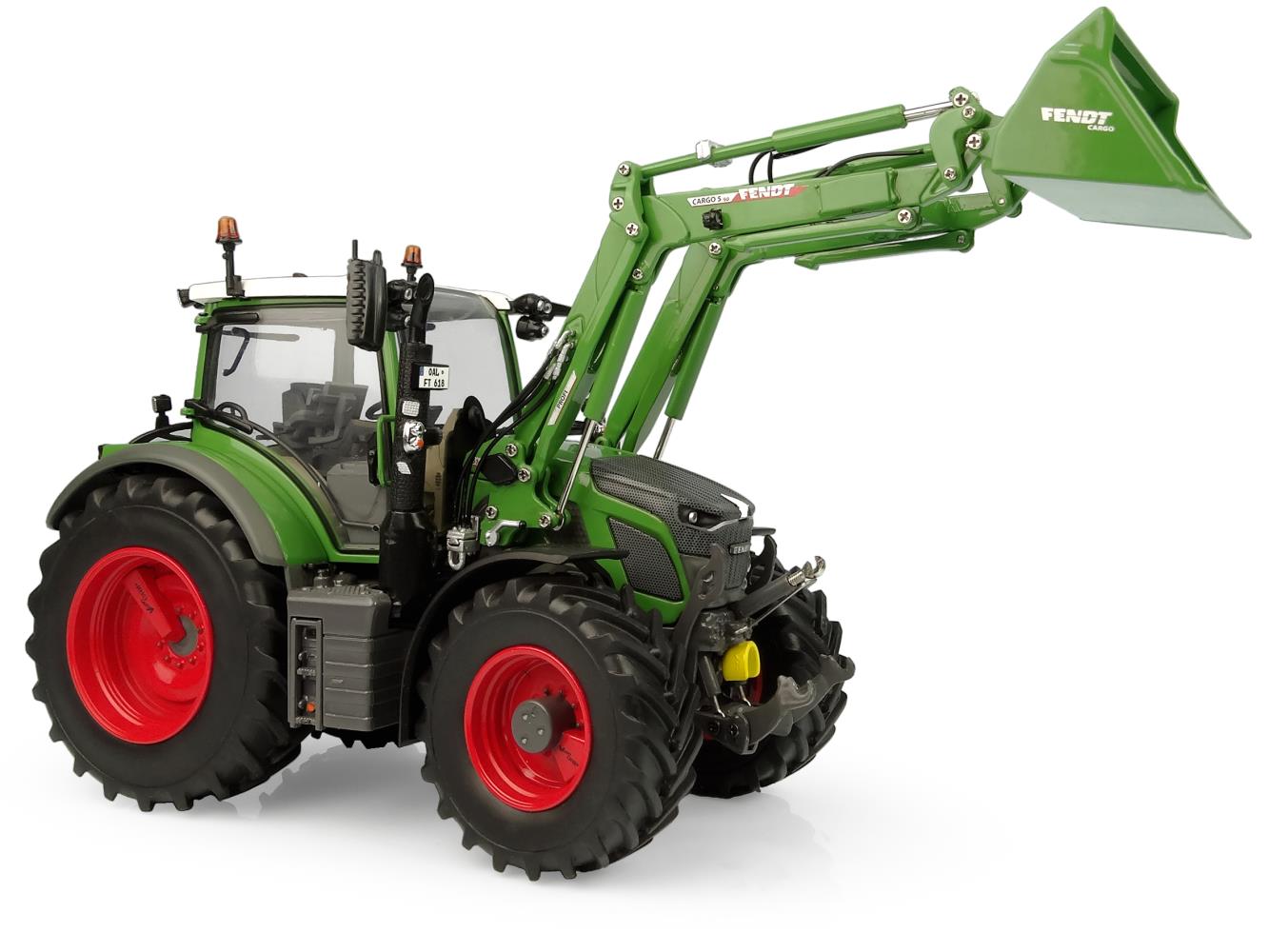 Universal Hobbies UH6688 Fendt 618 Vario with frontloader 1:32 Spur 1 NEU OVP