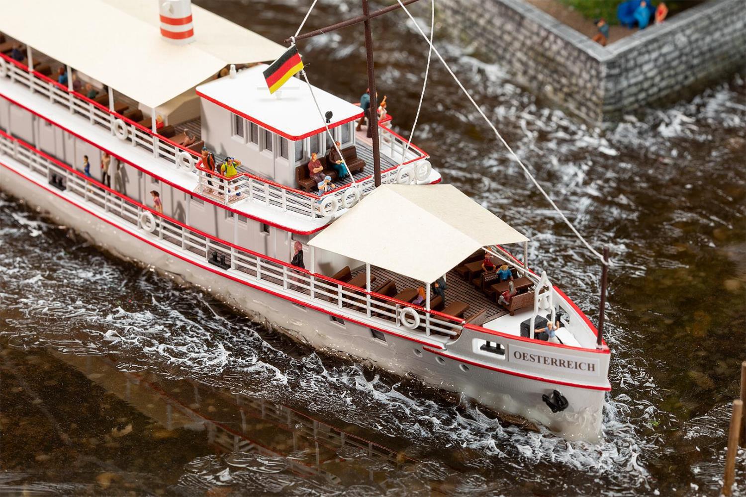 Faller 222415 Fahrgastschiff Oesterreich 1:160 Spur N Bausatz Neu