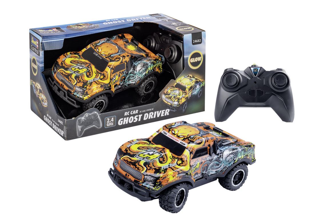 Revell 24682 RC Car Ghost Driver (Orange) Ferngesteuertes Auto