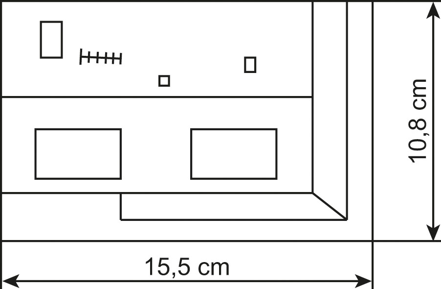 Vollmer 43633 Bäckerei Lang mit Inneneinrichtung 1:87 Spur H0 Neu