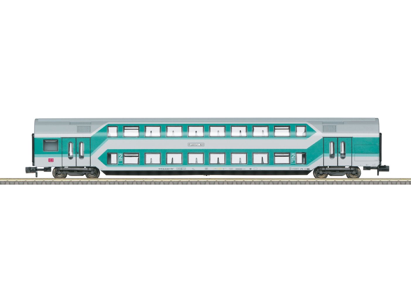 Trix 18418 Doppelstockwgn Bauart DBz 750 DB AG 1:160 Spur N