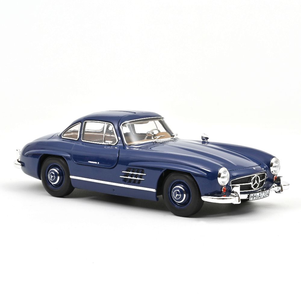 Norev 183852 Mercedes-Benz 300 SL 1954 Blau 1:18 Standmodell NEU