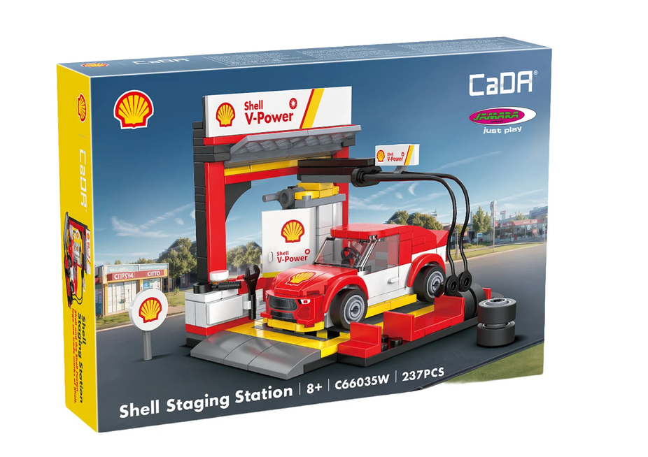 CaDA C66035W Shell Werkstatt 1:30 Bricks