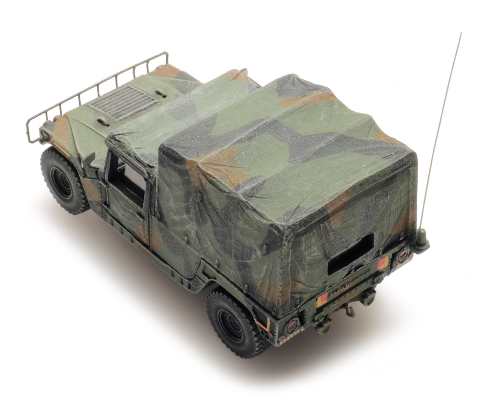 Artitec 6870554 US Humvee Camo Cargo TK-HQ Unit 1:87 Spur H0 Neu