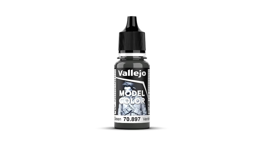 Vallejo 70897 Bronzegrün, matt, 18 ml Model Color NEU