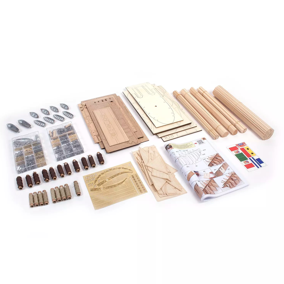 OcCre 15006 Amerigo Vespucci (inkl. Segelsatz) 1:100 Holzbausatz