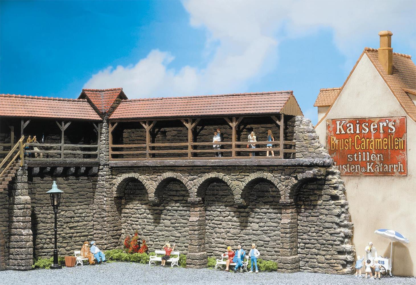 Faller 130404 Altstadtmauer 1:87 Spur H0 Bausatz Neu OVP