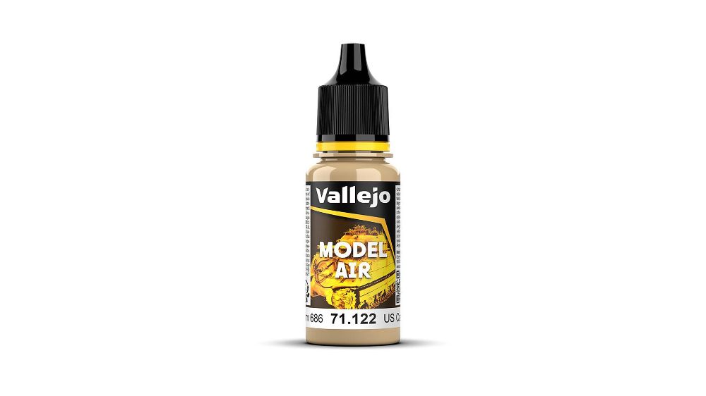 Vallejo 71122 US Wüstentarnung 686, 18 ml Model Air NEU
