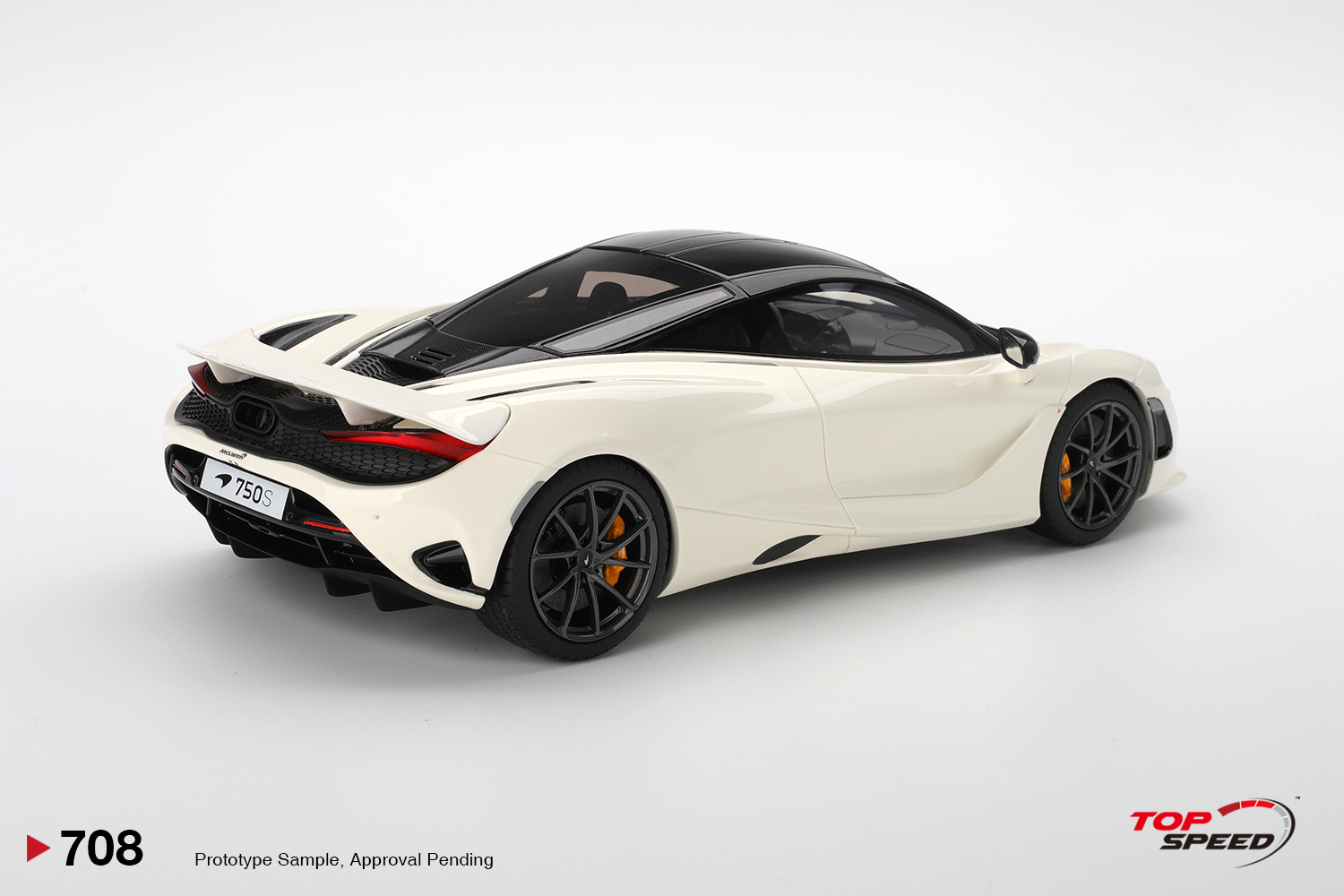 Top Speed 708 1:18 MCLAREN 750S BASE WHITE 2025